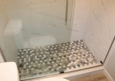 Conyers Master Shower Floor - After