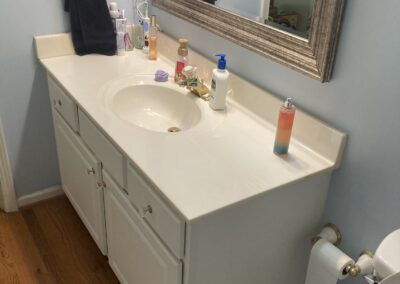 Suwanee Hall Bath Vanity/Mirror - Before